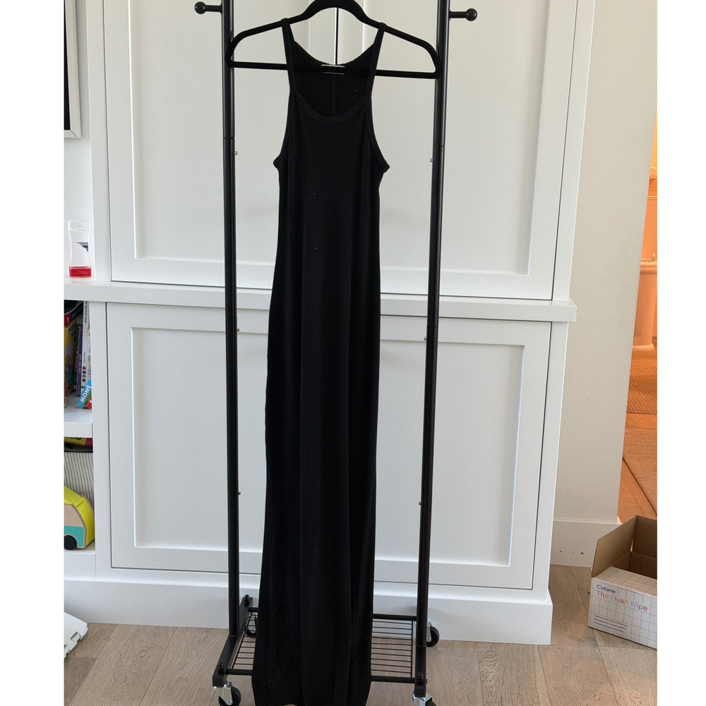 Eterne Tank Maxi Dress In Black - Picture 2 of 3